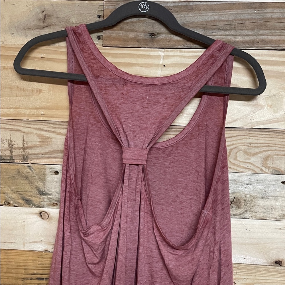 Maurices size Large Razor Back Sleeveless Soft and Stretchy Tank - Rose-Mauve - Picture 6 of 9